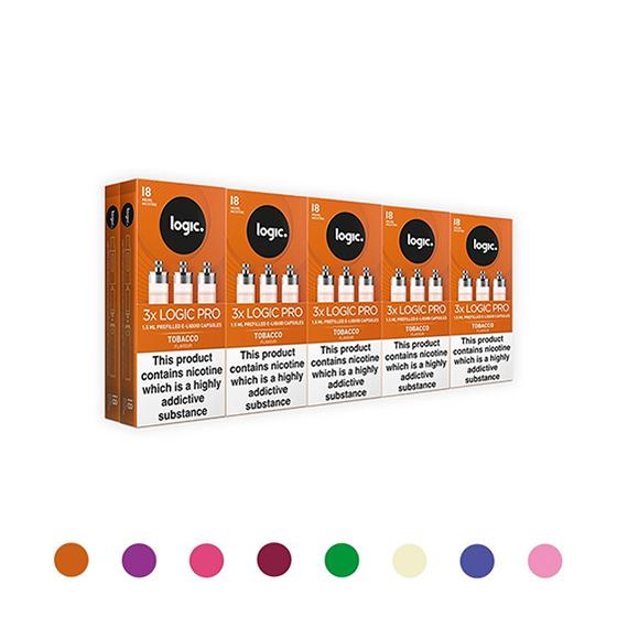 Logic Pro Refills - 30 Capsules | Logic Vapes